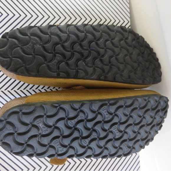 Birkenstock Boston Clogs Corduroy Suede – Mustard Yellow 37 Or 6.5 - Picture 5 of 11